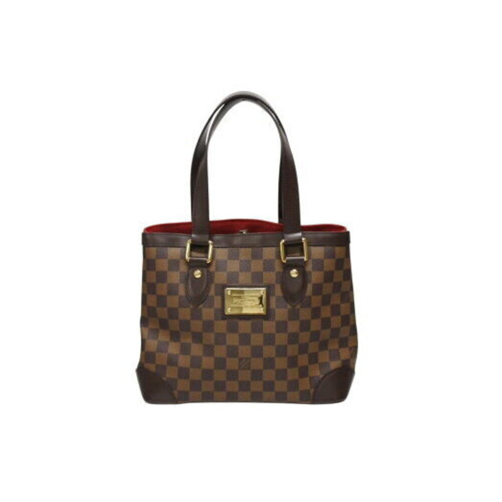Louis Vuitton Damier Hampstead handbag brown logo - Picture 1 of 8